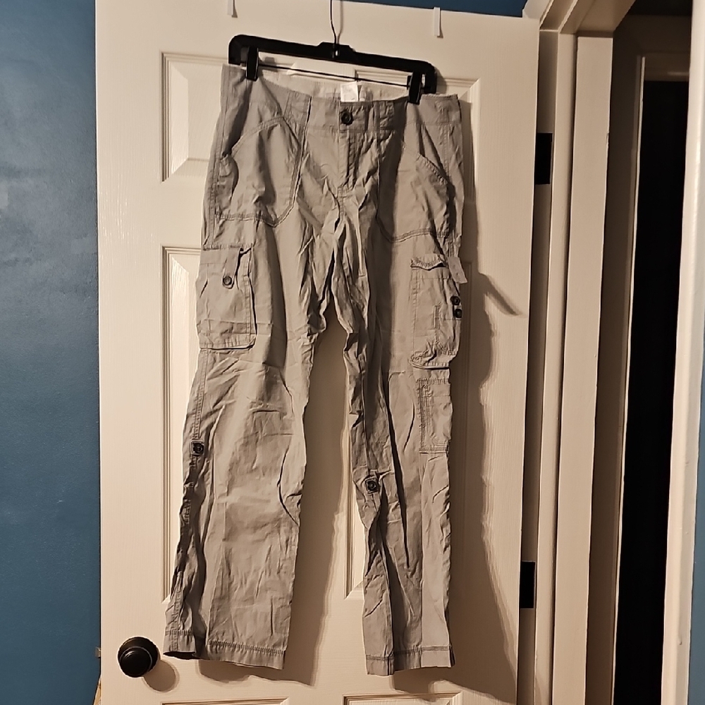 Men's Gray Cargo Pants